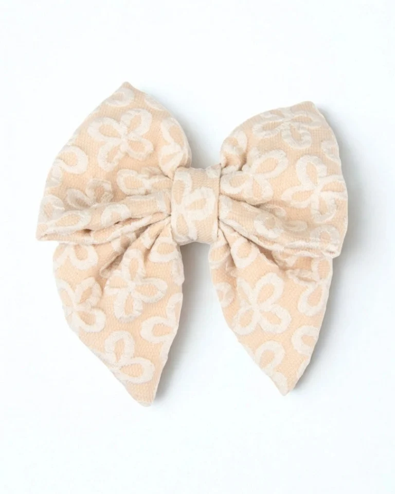 Golden Blossom Premium Bow Tie