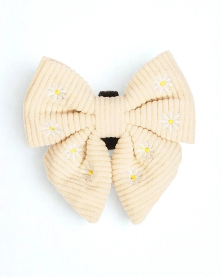 Sunny Bloom Bow Tie