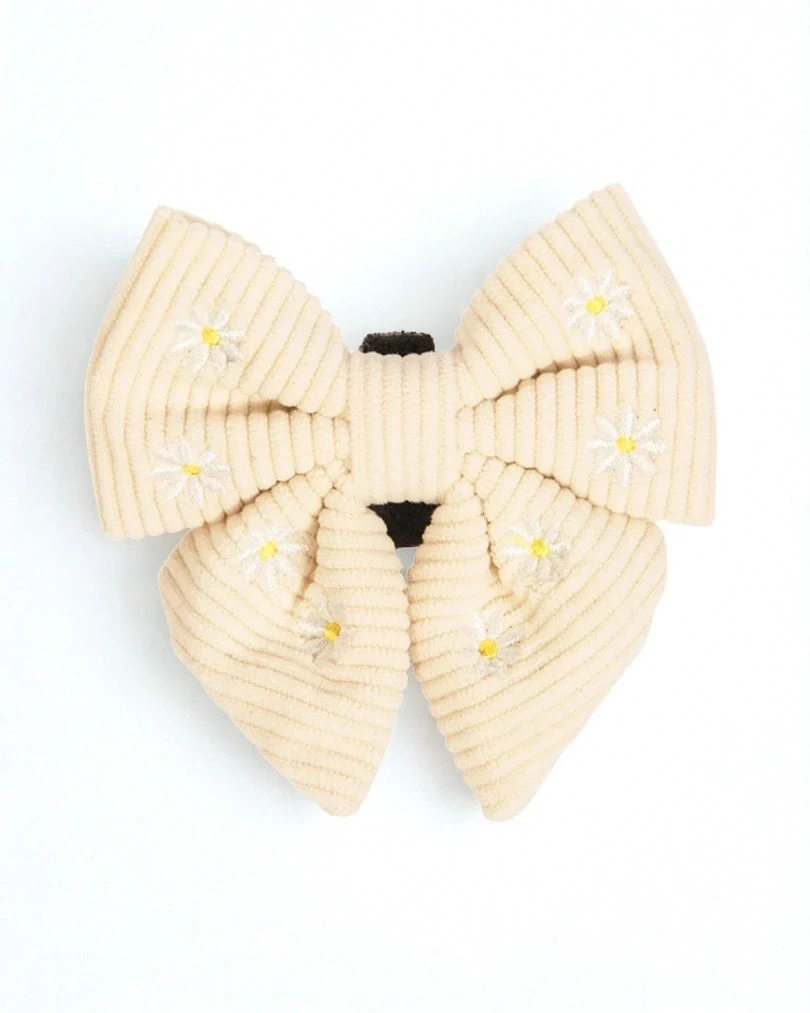 Sunny Bloom Bow Tie