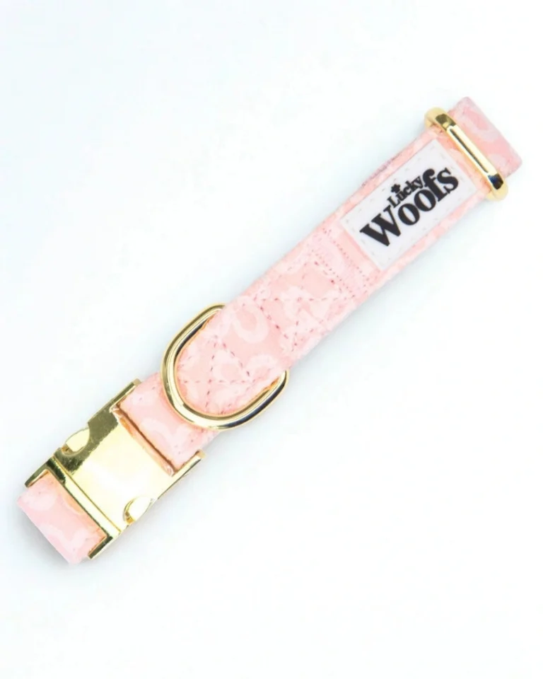 Blush Blossom Premium Adjustable Collar