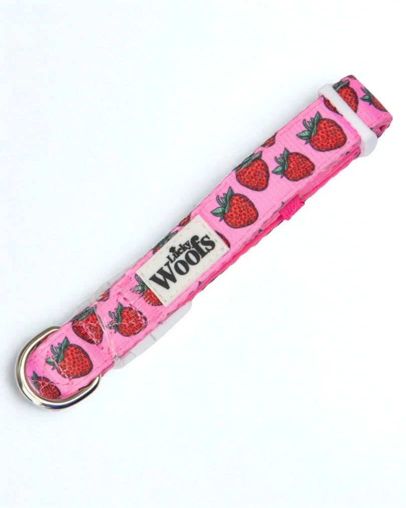 Strawberry Bliss Adjustable Collar