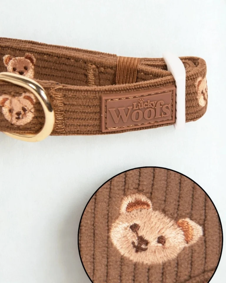Teddy Bear Adjustable Collar