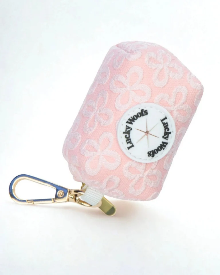 Blush Blossom Premium Poop Bag Holder