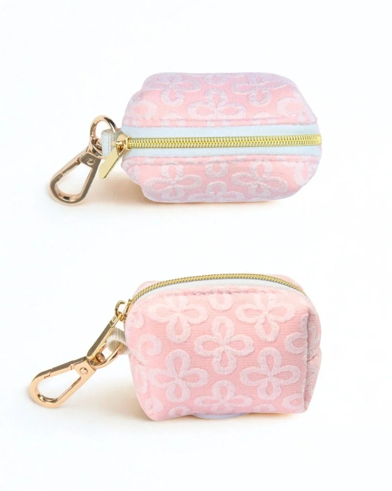Blush Blossom Premium Poop Bag Holder
