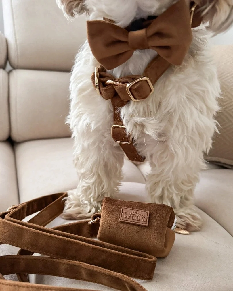 Caramel Poop Bag Holder