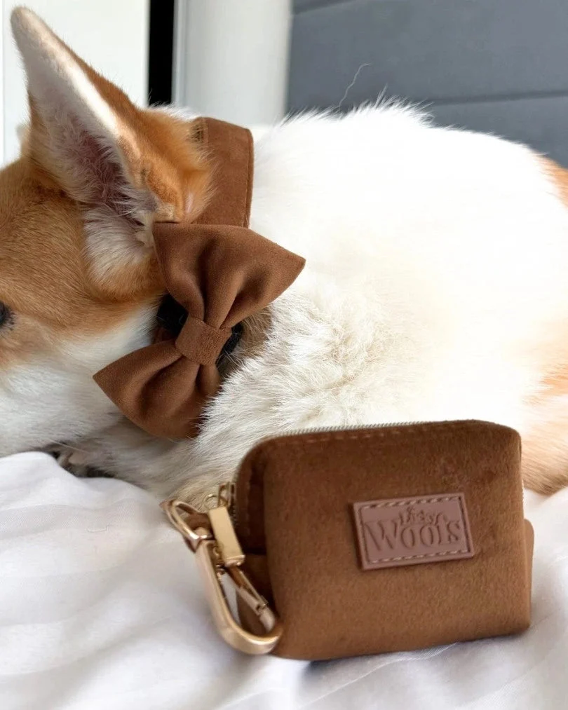 Caramel Poop Bag Holder