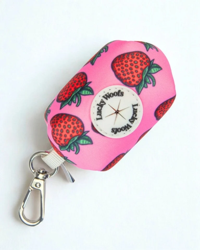 Strawberry Bliss Poop Bag Holder
